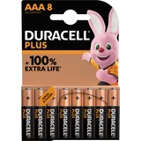 Duracell Plus Alkaline AAA-batterijen 8 stuks