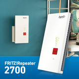 FRITZ! Repeater 2700 Edition International  Wit/grijs, Mesh Wi-Fi