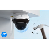 Foscam D8T, 4K/8MP vandalismebestendige WiFi PT buitencamera Wit