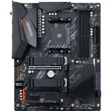 GIGABYTE AORUS B550 ELITE AX V2 socket AM4 moederbord Donkergrijs, RAID, 2.5 Gb-LAN, WLAN, BT, Sound, ATX