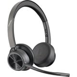 HP Poly Voyager 4320-M - Teams Certified on-ear headset Incl. BT700 dongle + oplaadstatief