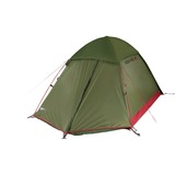 High Peak Kingfisher 2 LW tent Olijfgroen/rood