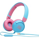 JBL JR310 hoofdtelefoon blauw/roze