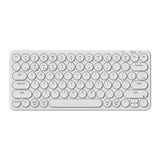 Keychron B3 Pro-K8 toetsenbord Wit, US lay-out (QWERTY), Scissor switches, 75%, ABS keycaps, 2.4 GHz | Bluetooth | USB
