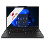 Lenovo ThinkPad T16 Gen 4 (21QE005AMH) 16"  laptop Zwart | Core Ultra 7 255U | Intel Graphics | 16 GB | 512 GB SSD