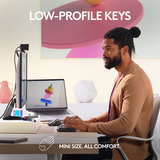 Logitech MX Mechanical Mini voor Mac, toetsenbord Donkergrijs, US-International, Cherry MX-Technologie