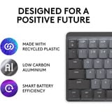 Logitech MX Mechanical Mini voor Mac, toetsenbord Donkergrijs, US lay-out, Cherry MX-Technologie