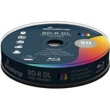 MediaRange BD-R 50 GB blu-ray media 6x, 10 stuks, bedrukbaar, Retail