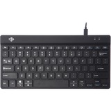 R-Go Tools Compact Break Toetsenbord Zwart, US lay-out, TKL