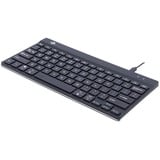 R-Go Tools Compact Break Toetsenbord Zwart, US lay-out, TKL