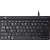 R-Go Tools Compact Break ergonomisch toetsenbord Zwart, US lay-out, TKL