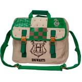 SD Toys Harry Potter: Slytherin Big Canvas Bag tas Groen/beige, 35 x 30 cm