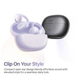 Shokz OpenDots Air bone conduction headset Zwart, Bluetooth® 6.1