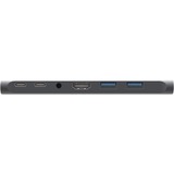 Sitecom 7 in 2 MacBook Multiport Hub dockingstation Grijs, USB-C, HDMI, USB-A