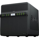 Synology Synology DS423 incl. 4x Seagate IronWolf 4 TB harde schijf nas Zwart, 2x RJ-45, 2x USB-A 3.2 (5 Gbit/s)