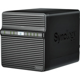 Synology Synology DS423 incl. 4x Seagate IronWolf 4 TB harde schijf nas Zwart, 2x RJ-45, 2x USB-A 3.2 (5 Gbit/s)