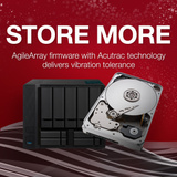 Synology Synology DS423 incl. 4x Seagate IronWolf 4 TB harde schijf nas Zwart, 2x RJ-45, 2x USB-A 3.2 (5 Gbit/s)