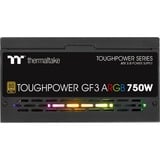 Thermaltake Toughpower GF3 ARGB 750W Gen 5 EU voeding  Zwart, 5x PCIe, Kabel-Management