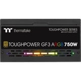 Thermaltake Toughpower GF3 ARGB Gen 5 EU modulaire 750 watt voeding  Zwart, 4x PCIe