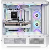 Thermaltake View 600 TG Snow big tower behuizing Wit | 2x USB-A | 1x USB-C | Tempered Glass