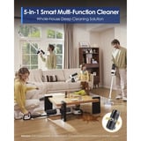 Tineco FLOOR ONE Switch S6 Stretch nat- en droogzuiger Zwart/wit