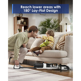 Tineco FLOOR ONE Switch S6 Stretch nat- en droogzuiger Zwart/wit