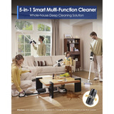 Tineco Tineco Nass-Trockensauger Floor Switch S nat- en droogzuiger Zwart/wit
