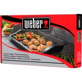 Weber Keramische plancha bak-/braadpan antraciet