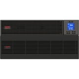 APC Easy-UPS On-Line SRV 6000VA Rail Kit met Externe Batterij, 230V Zwart, SRV6KRILRK, Hardwired, Rack Mounted