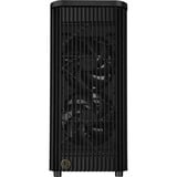 ASUS ProArt PA401 - Metal Panel midi tower behuizing Zwart | 2x USB-A | 1x USB-C