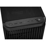 ASUS ProArt PA401 - Metal Panel midi tower behuizing Zwart | 2x USB-A | 1x USB-C