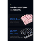 ATK 68 RX eSports Hall Effect Keyboard Zwart, US lay-out (QWERTY), 65%