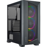 AZZA Octane 460A midi tower behuizing Zwart | 3x USB-A | RGB | Window