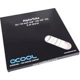 Alphacool AlphaTube HF 16/10 (3/8"ID) - UV white slang Wit, 3 meter