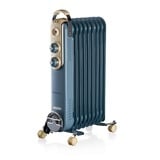 Ariete Vintage blauwe olieradiator 9-elementen Blauw, 2000 Watt, 3 standen