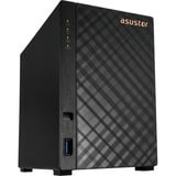 Asustor Drivestor 2 Gen2 (AS1202T) incl. 2x IronWolf 4 TB nas Zwart, LAN, USB