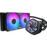 Cooler Master MasterLiquid 240 Atmos II VRM Fan ARGB waterkoeling Zwart