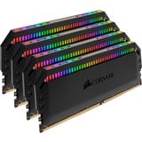 Corsair 32 GB DDR4-3600 Quad-Kit werkgeheugen Zwart, CMT32GX4M4K3600C16, Dominator Platinum RGB, XMP