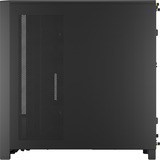 Corsair FRAME 4000D + iCUE LINK LX120 RGB Triple Pack bundel midi tower behuizing Zwart | 2x USB-A | 1x USB-C | Tempered Glass