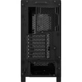 Corsair FRAME 4000D + iCUE LINK LX120 RGB Triple Pack bundel midi tower behuizing Zwart | 2x USB-A | 1x USB-C | Tempered Glass