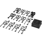 Corsair RM1000x SHIFT modulaire 1000 watt voeding  Zwart, 1x 12V-2x6, 4x PCIe