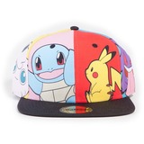 Diverse Pokemon: Multi Pop Art Snapback Cap pet 