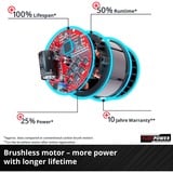 EINHELL GE-LB 36/210 Li E-Solo bladblazer Rood/zwart, Accu en oplader niet inbegrepen