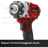 EINHELL TE-CI 18/1 Li-Solo slagmoersleutel Rood/zwart, Accu en oplader niet inbegrepen