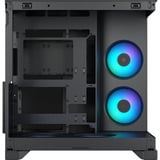 Fractal Design Pop 2 Vision RGB midi tower behuizing Zwart | 1x USB-A | 1x USB-C | RGB | Tempered Glass