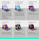 Logitech Combo Touch iPad Pro 13" (M4) (2024) Keyboard Case Zwart, US-International lay-out (QWERTY), 75%