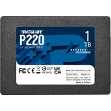 Patriot P220 1 TB SSD Zwart, SATA III 6 Gb/s