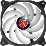 RAIJINTEK EOS 12 RBW ADD-2 case fan Zwart/transparant, 2 stuks, 4-pins PWM fan-connector