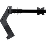 Res-Tech GT Monitor Stand Integrated Triple monitorarm Zwart