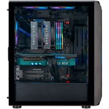 SilverStone FARA 511Z midi tower behuizing Zwart | 2x USB-A | RGB | Tempered Glass